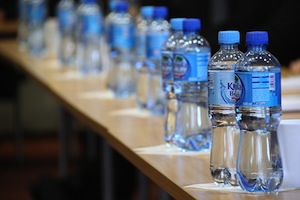 Stay hydrated for better memory - photo of bottled water