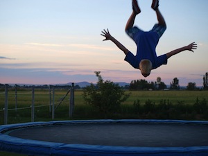 Rebounding - the Perfect Exercise - photo of trampolinist