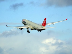 Distracted pilots - photo of Northwest airlines plane