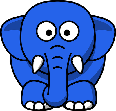 Don't think of a blue elephant