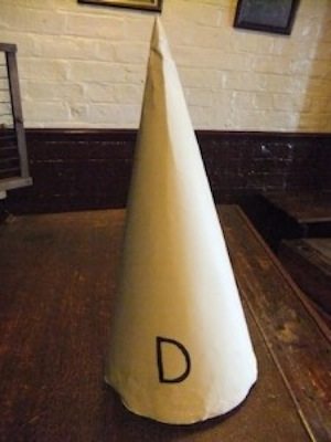 Learning is fun! Or is it? Photo of dunce's cap