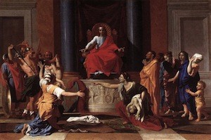 How to make good decisions - painting of judgment of Solomon