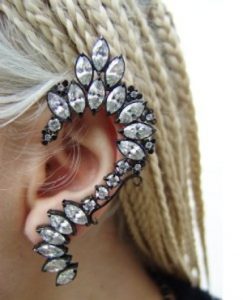 Photo of Elf gothic punk earrings