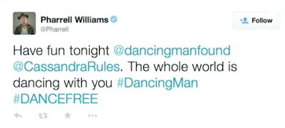 photo of Pharrell Williams Tweet