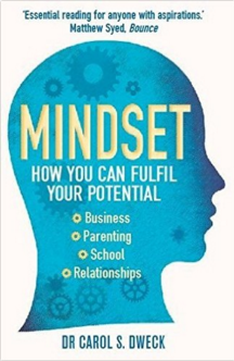 Fixed Mindset -v- Growth mindset: Photo of book cover