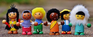 Who are you this week? - photo of dolls from different nationalities